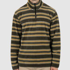 Hurley Mesa Windchill 1/4 Zip Men Sweatshirt Cargo Size M